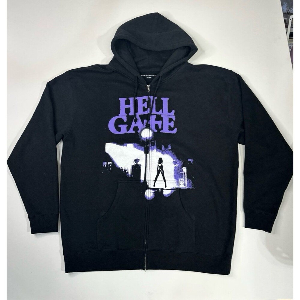 "Exorcist" Zip-Up Hoodie from Hellgate LA. Size XXL